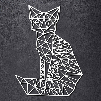 SEO. Origami Fuchs aus Holz - Schwarz Linkreich