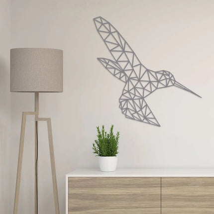 SEO. Origami Kolibri aus Holz - Kupfer Linkreich