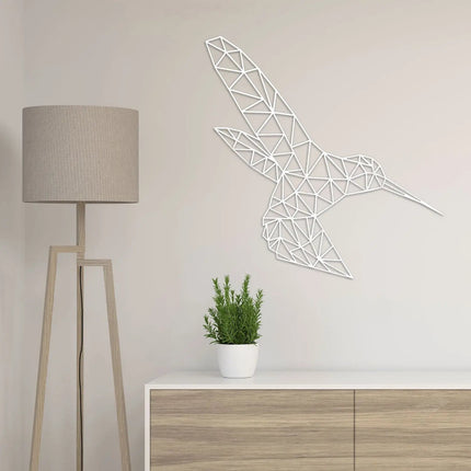 SEO. Origami Kolibri aus Holz - Kupfer Linkreich