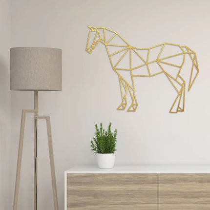 SEO. Origami Pferd aus Holz - Neutral Linkreich