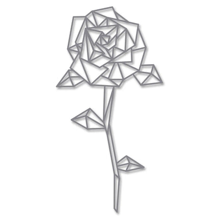 SEO. Origami Rose aus Holz - Schwarz Linkreich