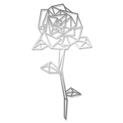 SEO. Origami Rose aus Holz - Schwarz Linkreich