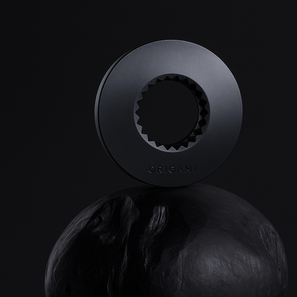 Origami AS Resin Holder Black