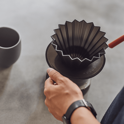 Origami AS Resin Holder Black