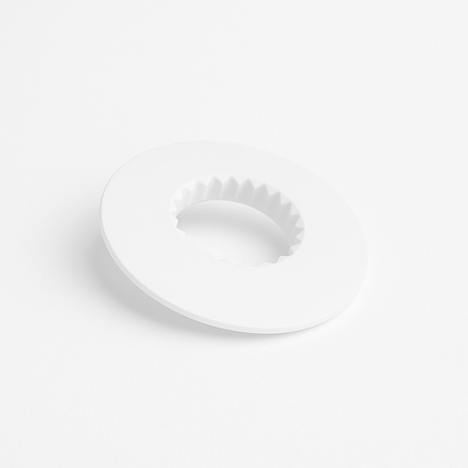 Origami Holder Grain White