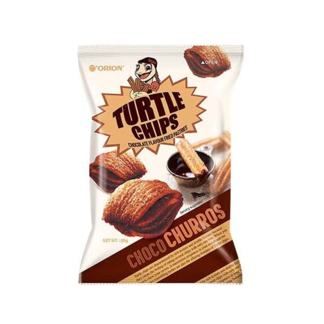 SEO. Orion Turtle Chips Choco Churros 80g - Linkreich
