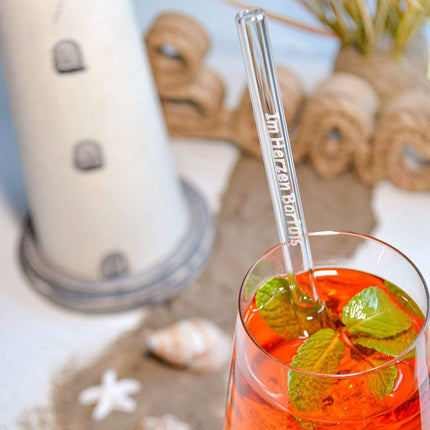 Ostsee Sprüche Edition gravierte Glasstrohhalme Norddeutscher Humor - 6 Stück (Glastrinkhalme) kaufen bei Linkreich – Jetzt entdecken!