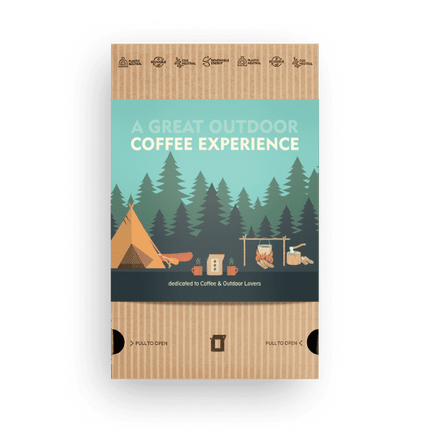 Outdoor Specialty Coffee Gift Box – Kaffee Geschenkset für Camping & Wandern
