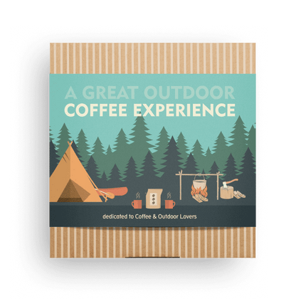 Outdoor Specialty Coffee Gift Box – Kaffee Geschenkset für Camping & Wandern