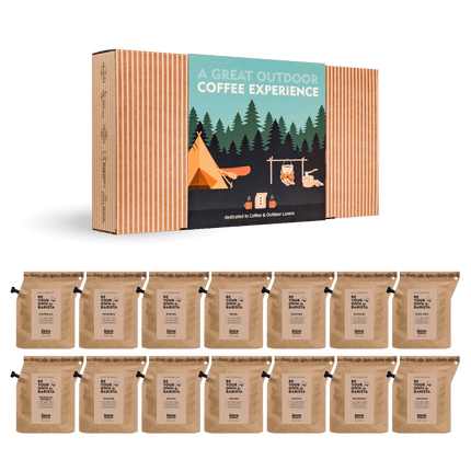 Outdoor Specialty Coffee Gift Box – Kaffee Geschenkset für Camping & Wandern