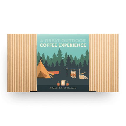 Outdoor Specialty Coffee Gift Box – Kaffee Geschenkset für Camping & Wandern