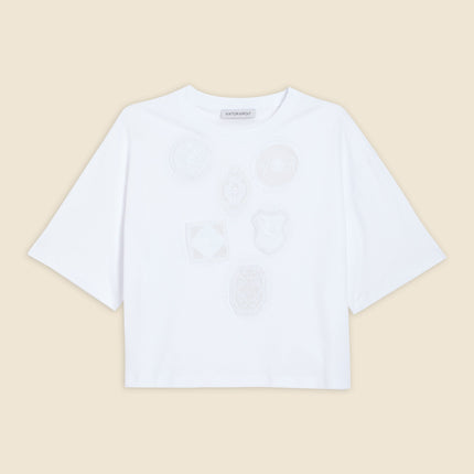 EMBROIDERY BOXY T-SHIRT