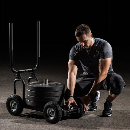 Pain Train - Patented Resistance Sled on wheels