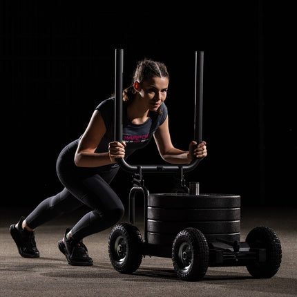 Pain Train - Patented Resistance Sled on wheels