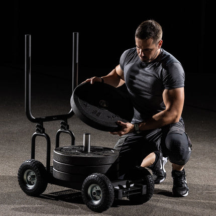Pain Train - Patented Resistance Sled on wheels