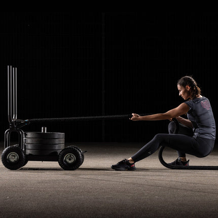 Pain Train - Patented Resistance Sled on wheels