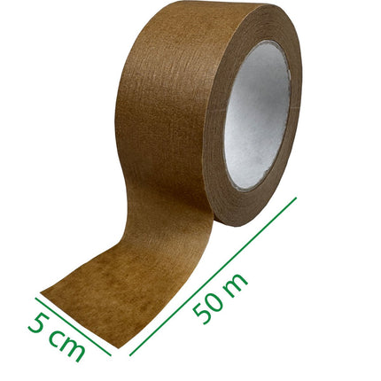 SEO. Papier Klebeband, Papier Packband in Braun | 55mm x 66m | 130 my | FSC - Mix - 1 Linkreich