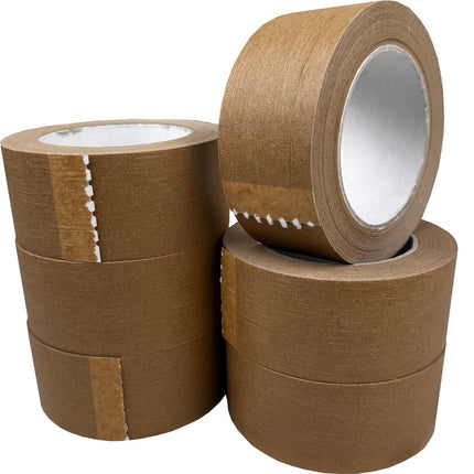 SEO. Papier Klebeband, Papier Packband in Braun | 55mm x 66m | 130 my | FSC - Mix - 1 Linkreich