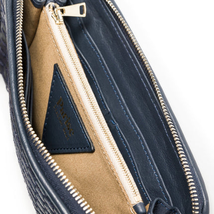 '15' Continental Wallet Navy Blue