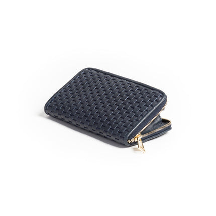'15' Continental Wallet Navy Blue
