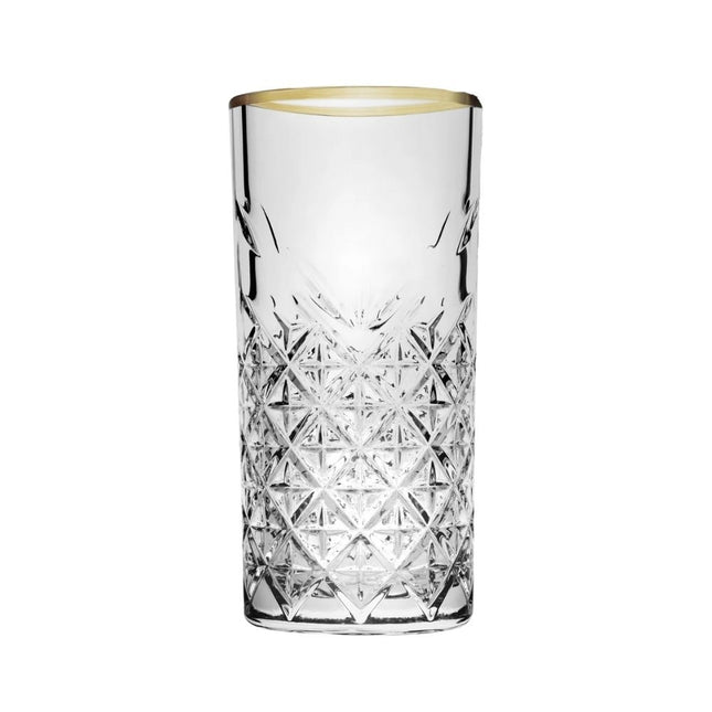Pasabahce Golden Timeless Longdrinkgläser 4er Set Lang 450 ml 1109141
