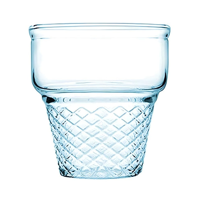 Pasabahce Mini Cornet Blau TrinkGläser 3er Set spülmaschinenfeste WasserGläser TrinkBecher aus Glas SaftGläser 245ml 410