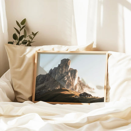 Passo Giau Dolomites Print – Italian Alps Wall Art Landscape Photography