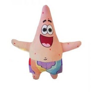 SEO. Patrick Kuscheltier - 30 cm Plüschtier Spongebob Stofftier Rainbow - Linkreich