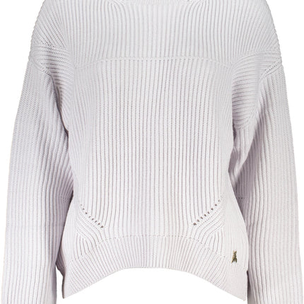 PATRIZIA PEPE Damenpullover Grau – Langärmliger Rollkragen für Herbst/Winter