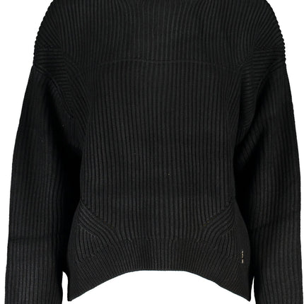 PATRIZIA PEPE Damenpullover Grau – Langärmliger Rollkragen für Herbst/Winter