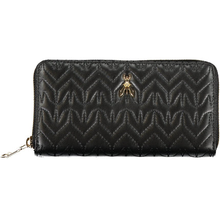 PATRIZIA PEPE Damenbrieftasche Schwarz – Elegante Geldbörse mit 6 Fächern | soulluna.de
