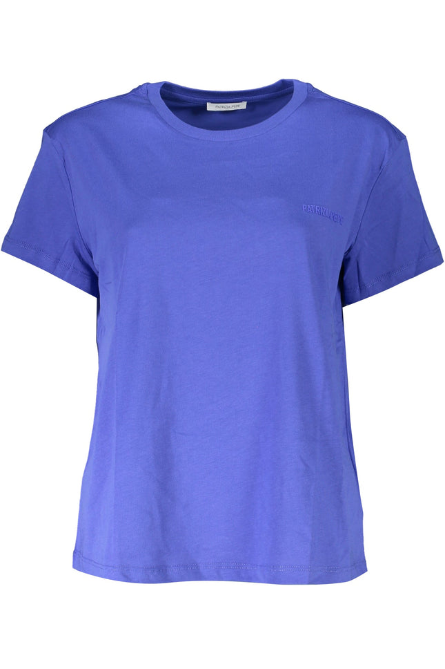 PATRIZIA PEPE Damen T-Shirt Schwarz – Kurzarm aus Bio-Baumwolle | soulluna.de