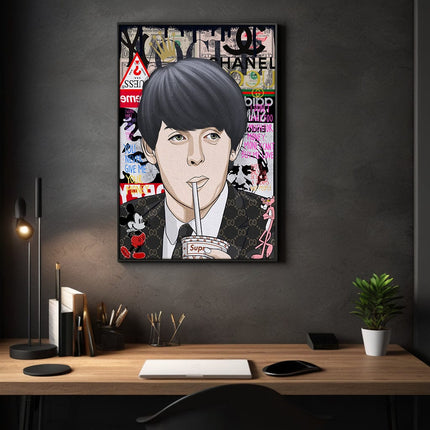 Paul McCartney - Leinwandbild Pop Art (Canvas) kaufen bei Linkreich – Jetzt entdecken!