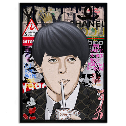 Paul McCartney - Leinwandbild Pop Art (Canvas) kaufen bei Linkreich – Jetzt entdecken!