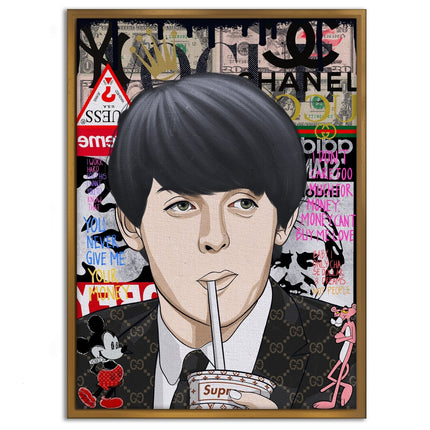 Paul McCartney - Leinwandbild Pop Art (Canvas) kaufen bei Linkreich – Jetzt entdecken!
