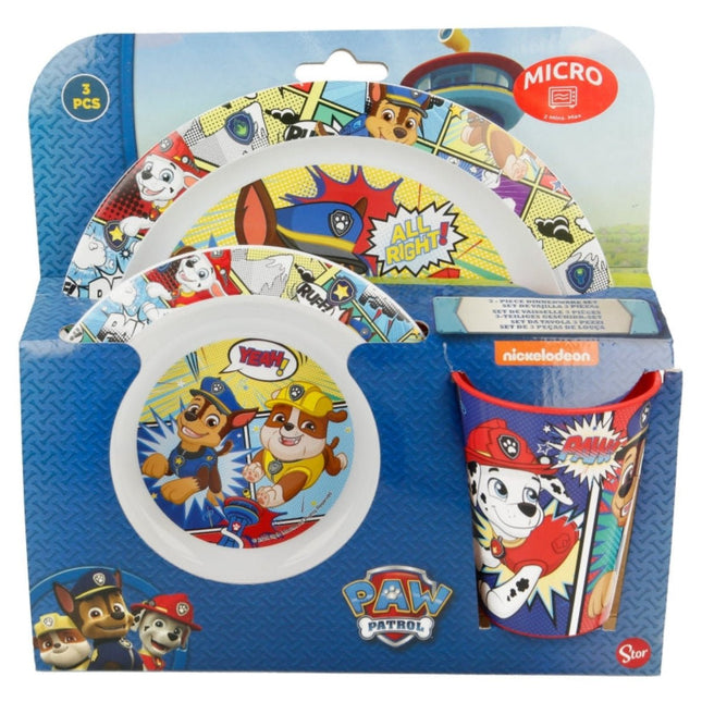 SEO. Paw Patrol Geschirr Kunststoffset für Kinder - Linkreich