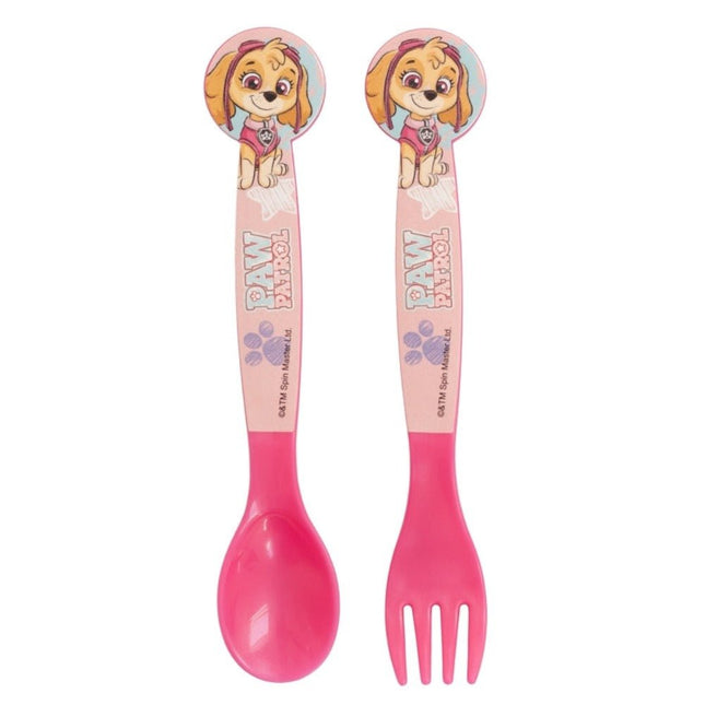 SEO. Paw Patrol Kinder Plastik Besteck Set - 2 Teile - Linkreich
