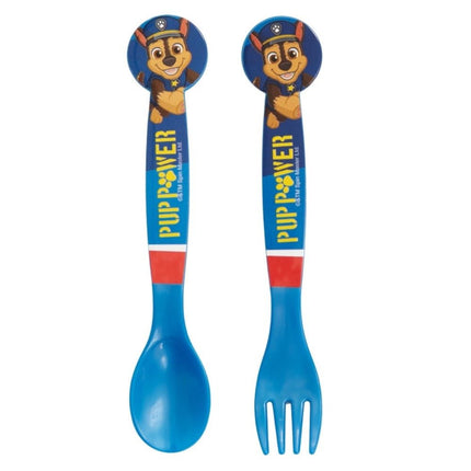 SEO. Paw Patrol Kinder Plastik Besteck Set - 2 Teile - Linkreich