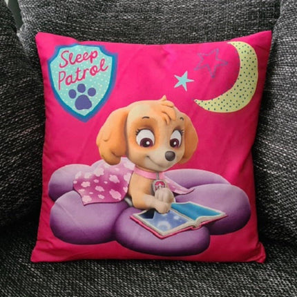 SEO. Paw Patrol Kissenbezug für Kinder - Sleep Patrol / 40cm x 40cm - Linkreich