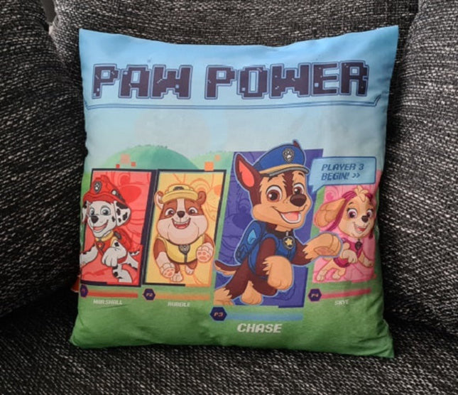 SEO. Paw Patrol Kissenbezug: Helfer auf vier Pfoten - 40cm x 40cm - Linkreich