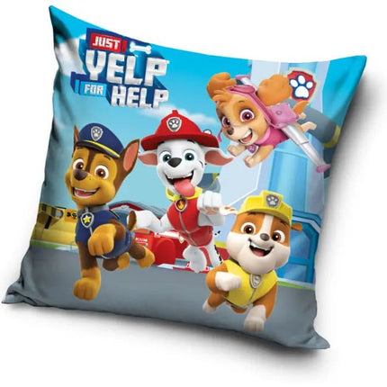 SEO. Paw Patrol Kissenbezug: Kissen - 40cm x 40cm - Linkreich