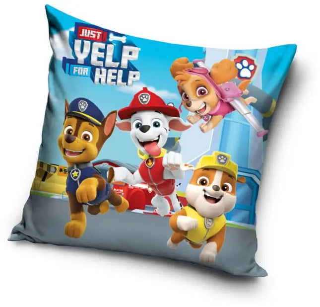 SEO. Paw Patrol Kissenbezug: Kissen - 40cm x 40cm - Linkreich