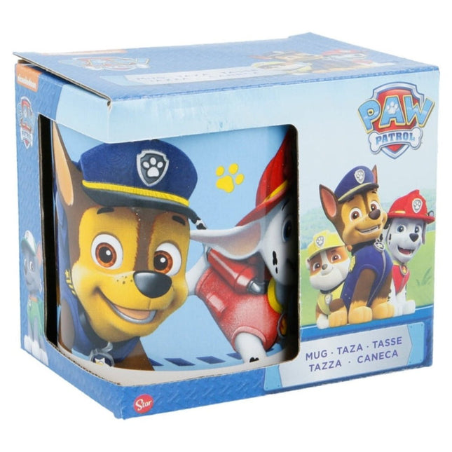 SEO. Paw Patrol Tasse Kaffeetasse 325ml Mug Cup mit Geschenkkarton - Linkreich