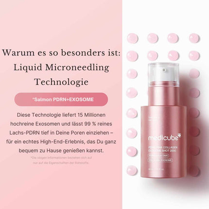 Medicube PDRN Pink Collagen Exosome Shot Serum 2000