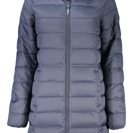 Pepe Jeans Jacke Damen – Blaue Kapuzenjacke für Herbst/Winter | soulluna.de
