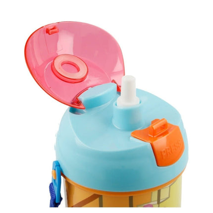 SEO. Peppa Pig Pop - Up Plastik Flasche 450 ml Peppa Wutz - Linkreich