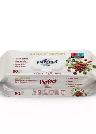 Perfect Clean Oberflächen-Reinigungstücher – gründliche Reinigung für den gesamten Haushalt - Berry Blossom Linkreich