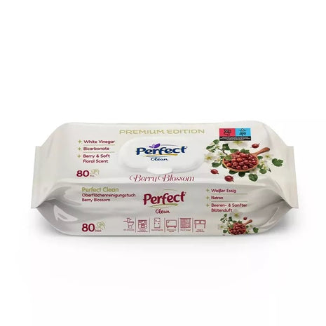 Perfect Clean Oberflächen-Reinigungstücher – gründliche Reinigung für den gesamten Haushalt - Berry Blossom Linkreich