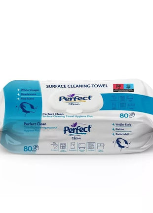 Perfect Clean Oberflächen-Reinigungstücher – gründliche Reinigung für den gesamten Haushalt - Hygiene Plus Linkreich