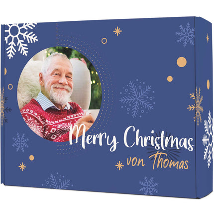 SEO. Personalisierte DIY Geschenkbox Fotomotiv Kreis mit Foto & Namen - Linkreich